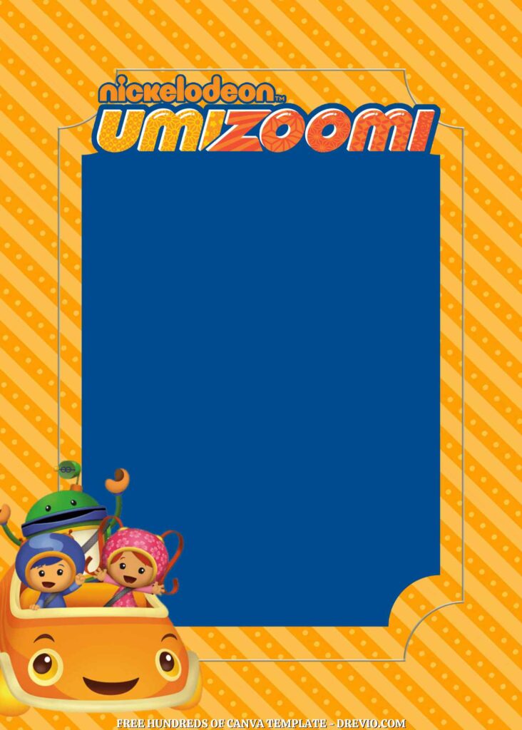 Invitation Template of FREE - 22+ Team Umizoomi Canva Birthday Invitation Templates 2