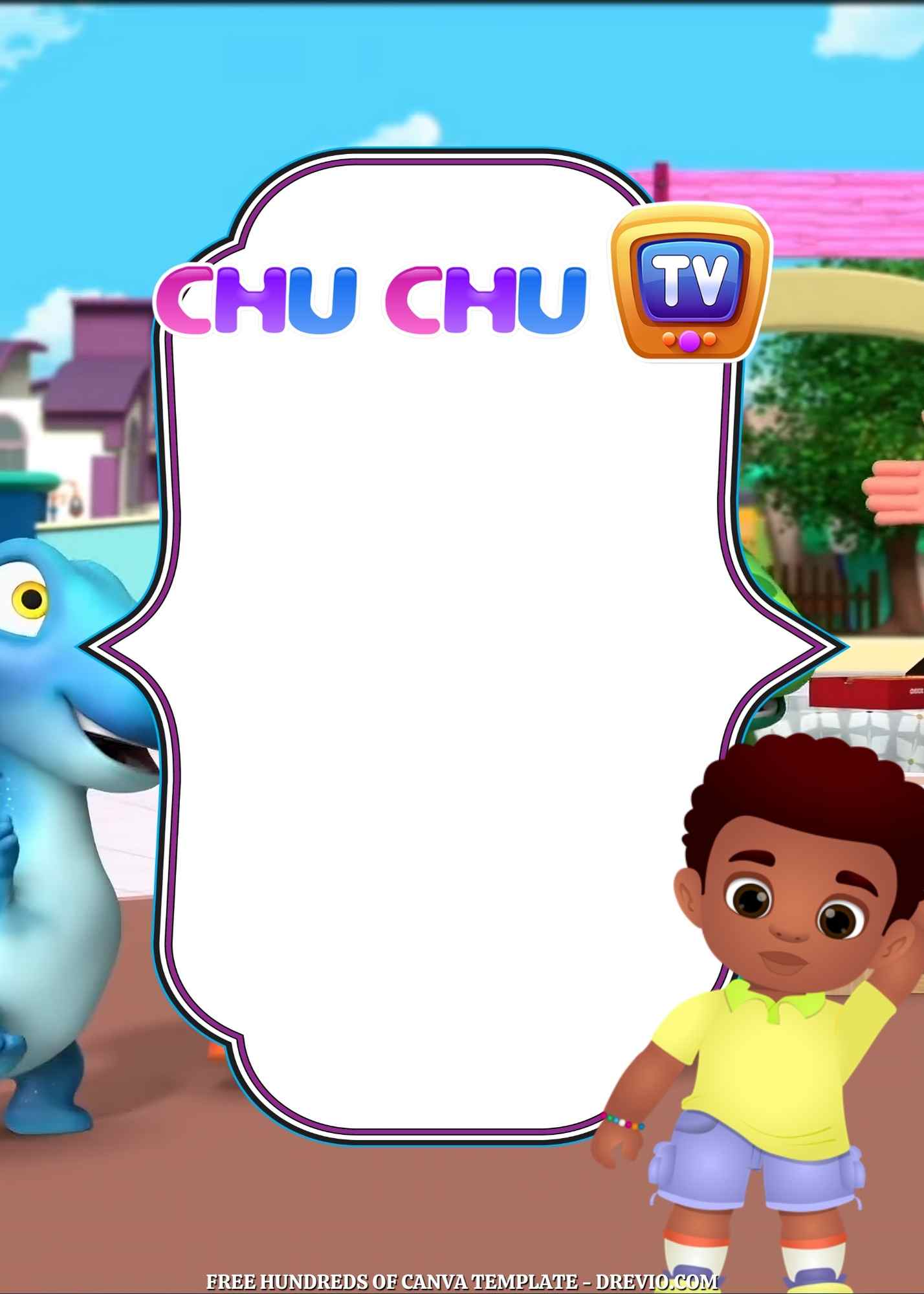 14+ ChuChu TV Canva Birthday Invitation Templates | Download Hundreds FREE  PRINTABLE Birthday Invitation Templates
