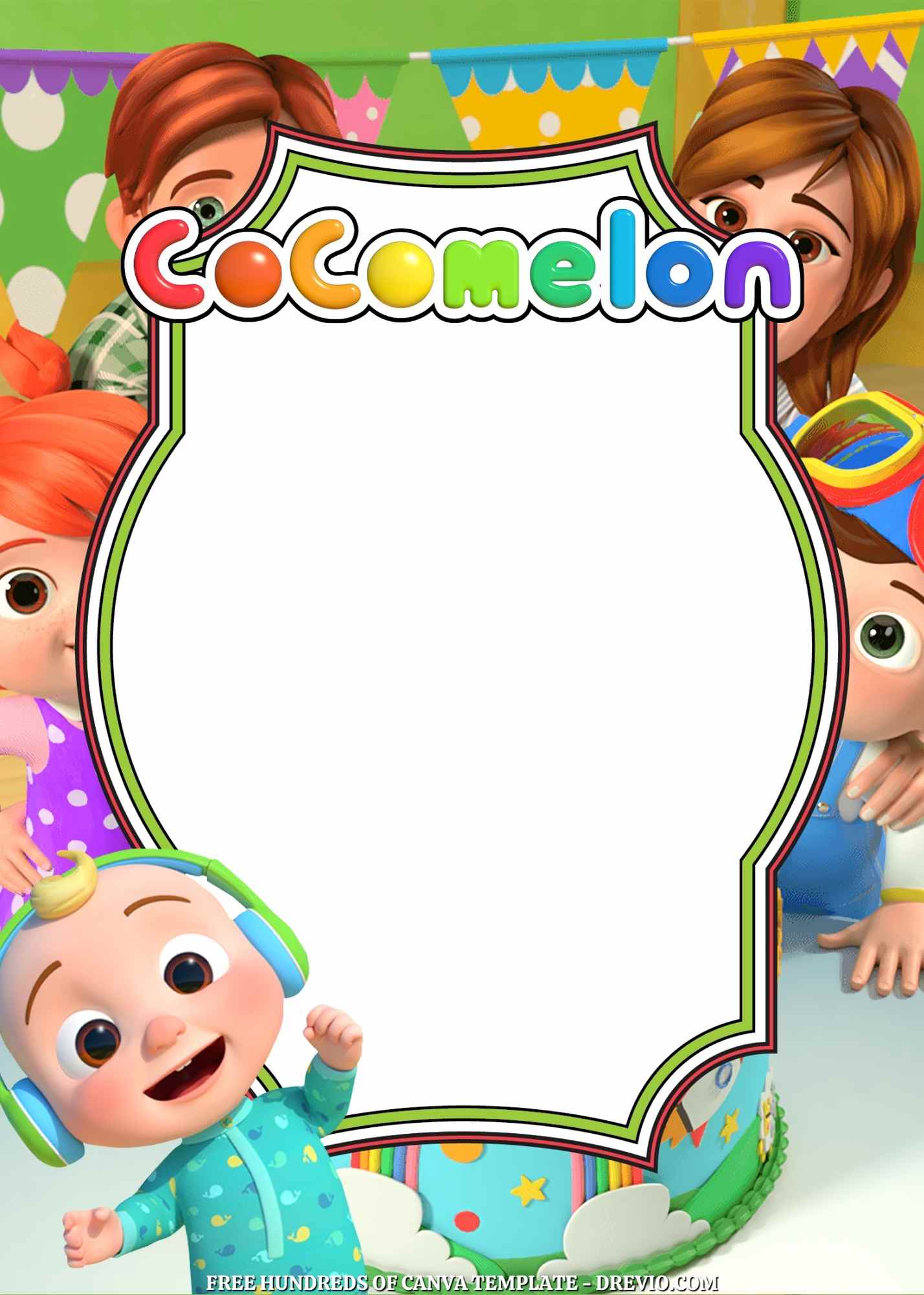 Free Cocomelon Birthday Invitations Download Hundreds FREE PRINTABLE 