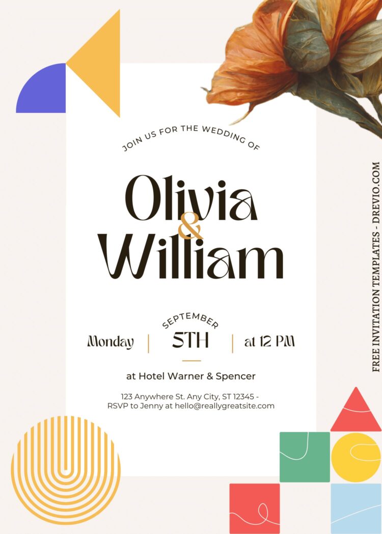 FREE EDITABLE - 8+ Modern Contemporary Canva Invitation Templates ...