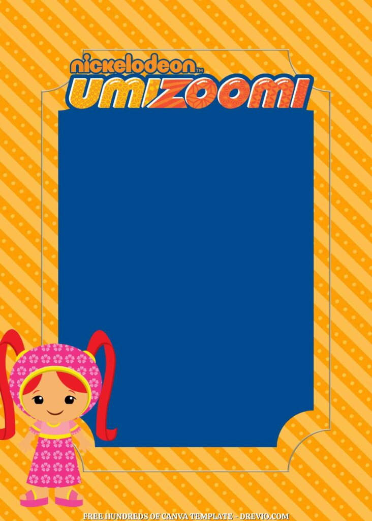 Invitation Template of FREE - 22+ Team Umizoomi Canva Birthday Invitation Templates 20