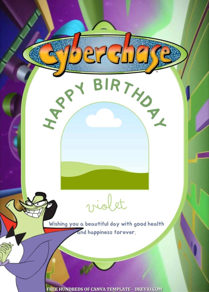 Invitation Template of FREE - 22+ Cyberchase Canva Birthday Invitation Templates 21