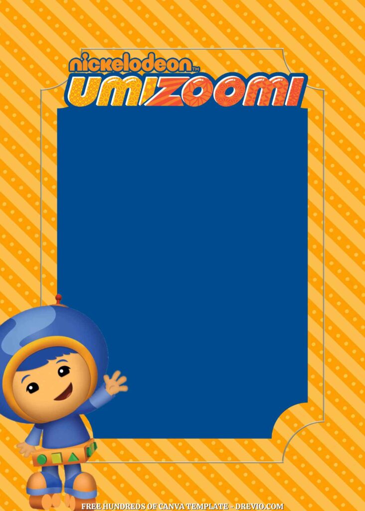 Invitation Template of FREE - 22+ Team Umizoomi Canva Birthday Invitation Templates 4