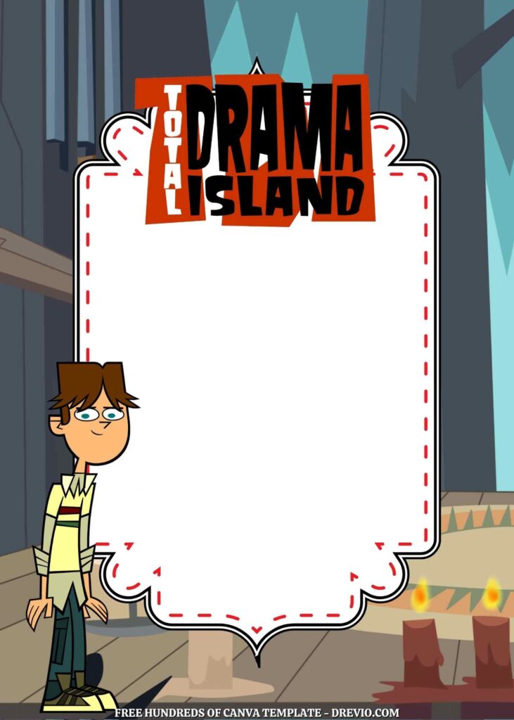 Invitation Template of 22+ Total Drama Canva Birthday Invitation Templates 2