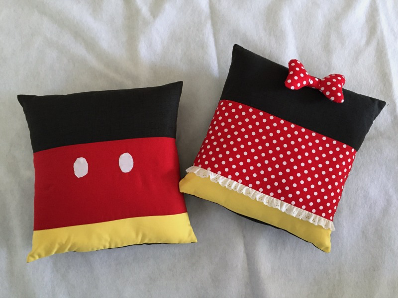 Mickey mouse pillow