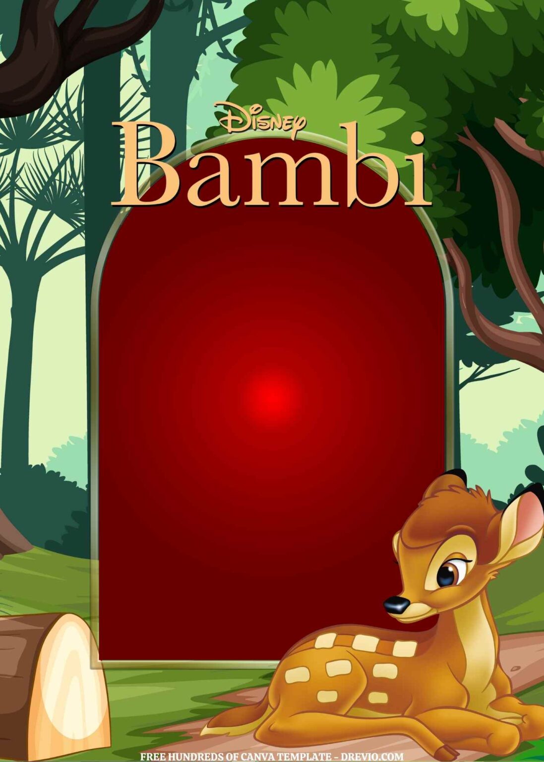 FREE EDITABLE 16 Bambi Canva Templates Download Hundreds FREE