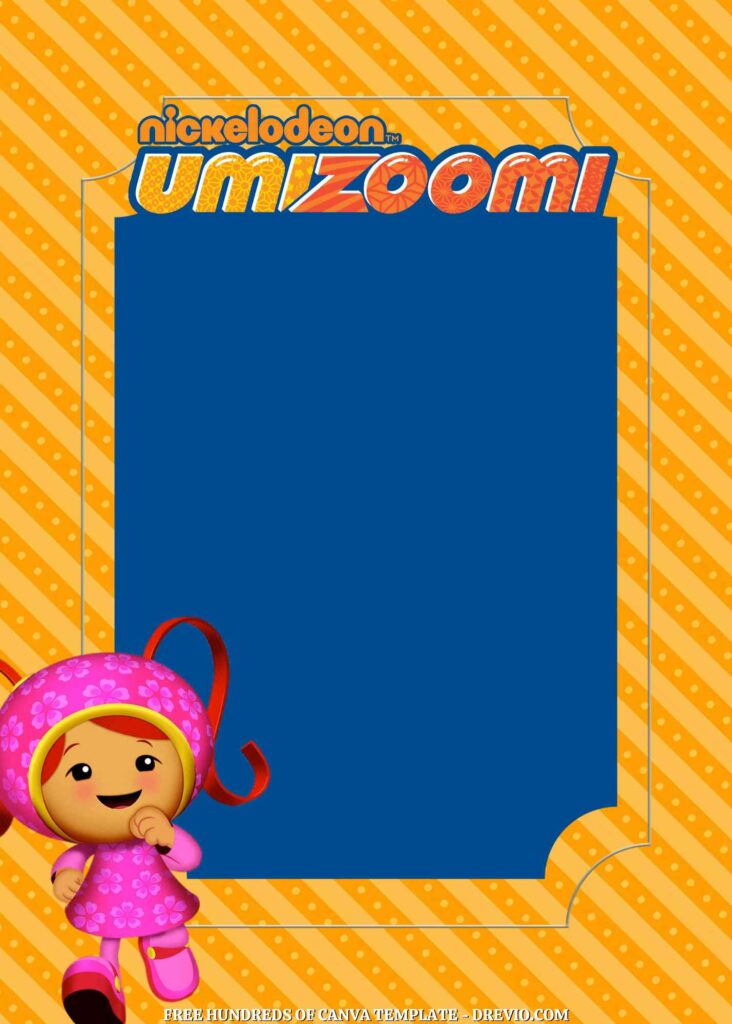 Invitation Template of FREE - 22+ Team Umizoomi Canva Birthday Invitation Templates 8