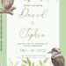 FREE EDITABLE - 11+ Dusty Anemone Canva Wedding Invitation Templates