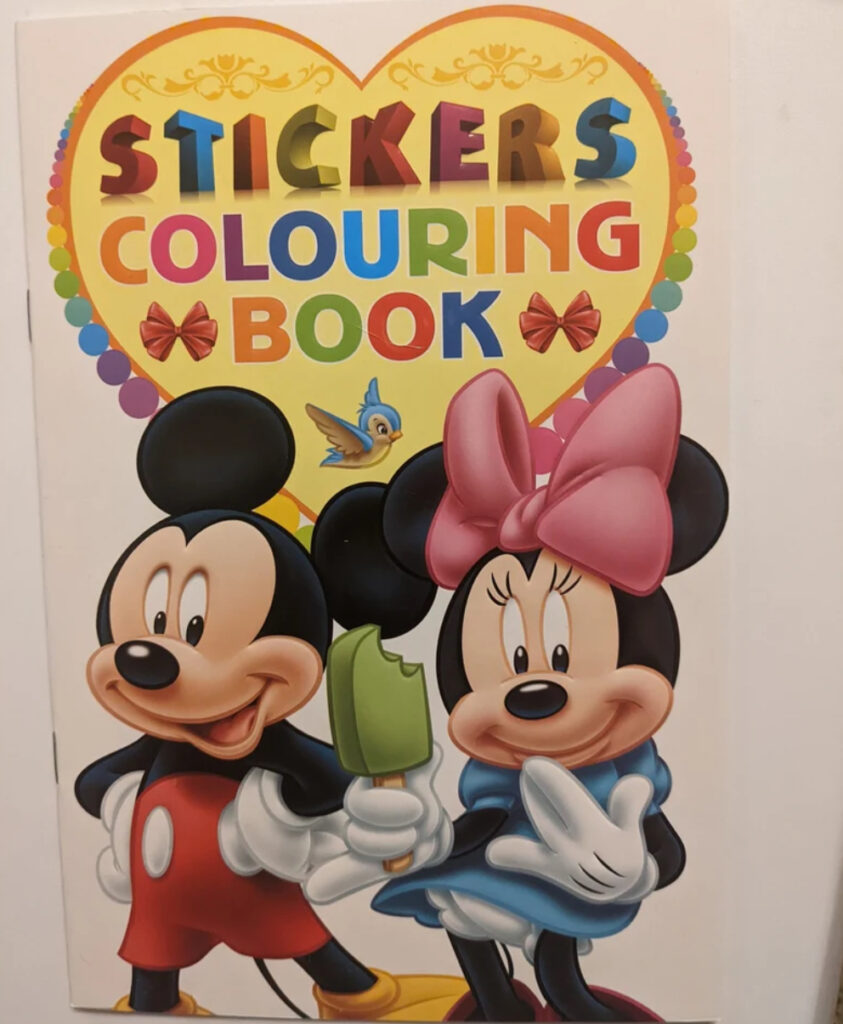 Mickey mouse painting kit