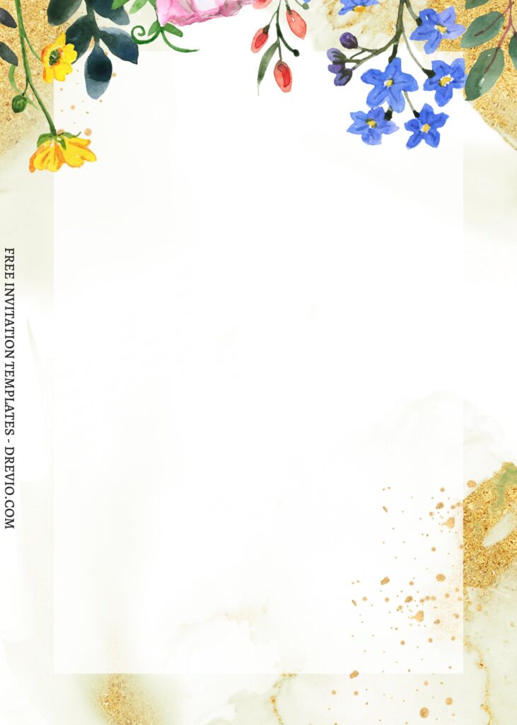 Invitation Template of FREE EDITABLE - 10+ Gleaming Gold Floral Editable Canva Templates 19