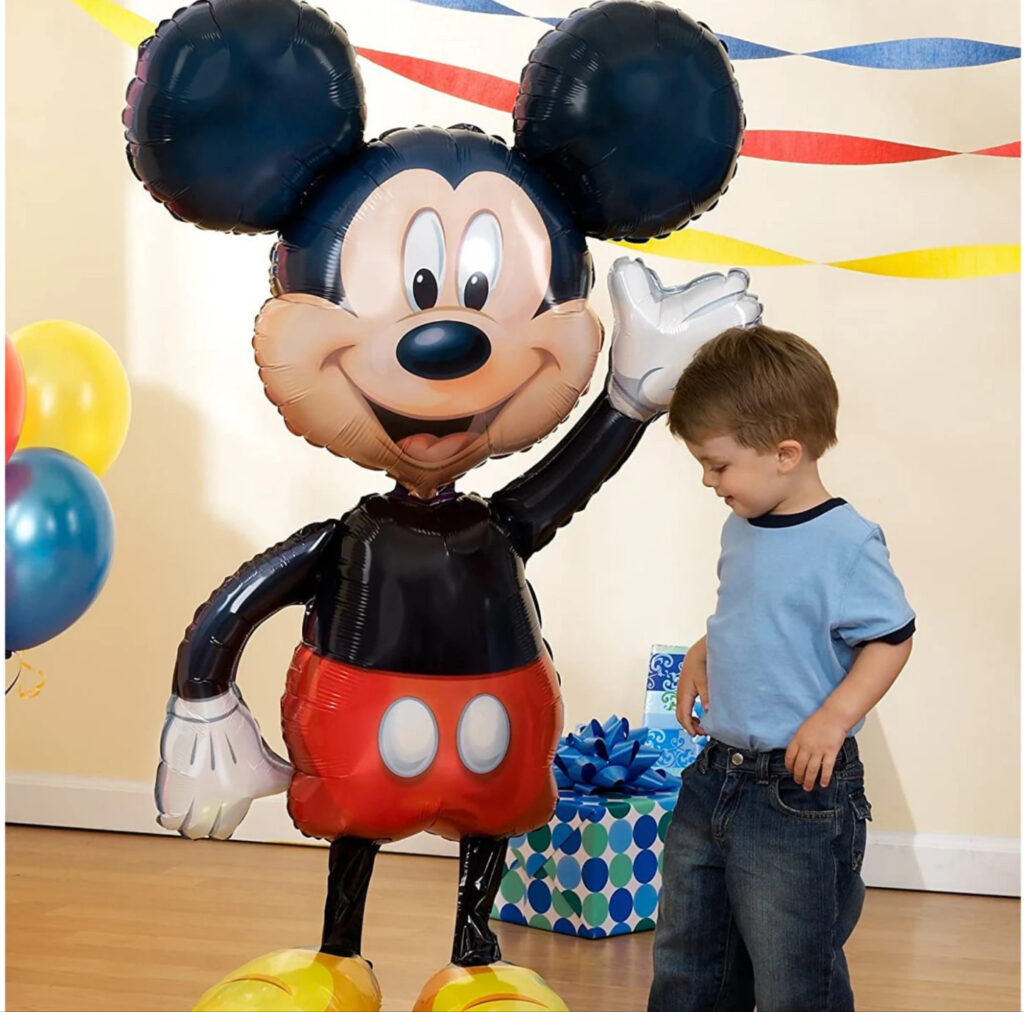 Mickey Mouse balloons