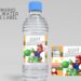 (Free Editable) Super Mario Canva Birthday Water Bottle Labels