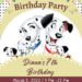 10+ Get Together Dalmatian Canva Birthday Invitation Templates One
