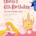 11+ Princess Party With Aurora Canva Birthday Invitation Templates One