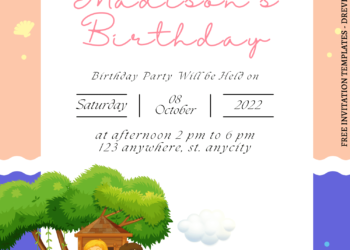 11+ Fun Party At The Park Canva Birthday Invitation Templates