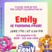 7+ A Million Magic Wishes My Little Pony Canva Birthday Invitation with Fluttershy