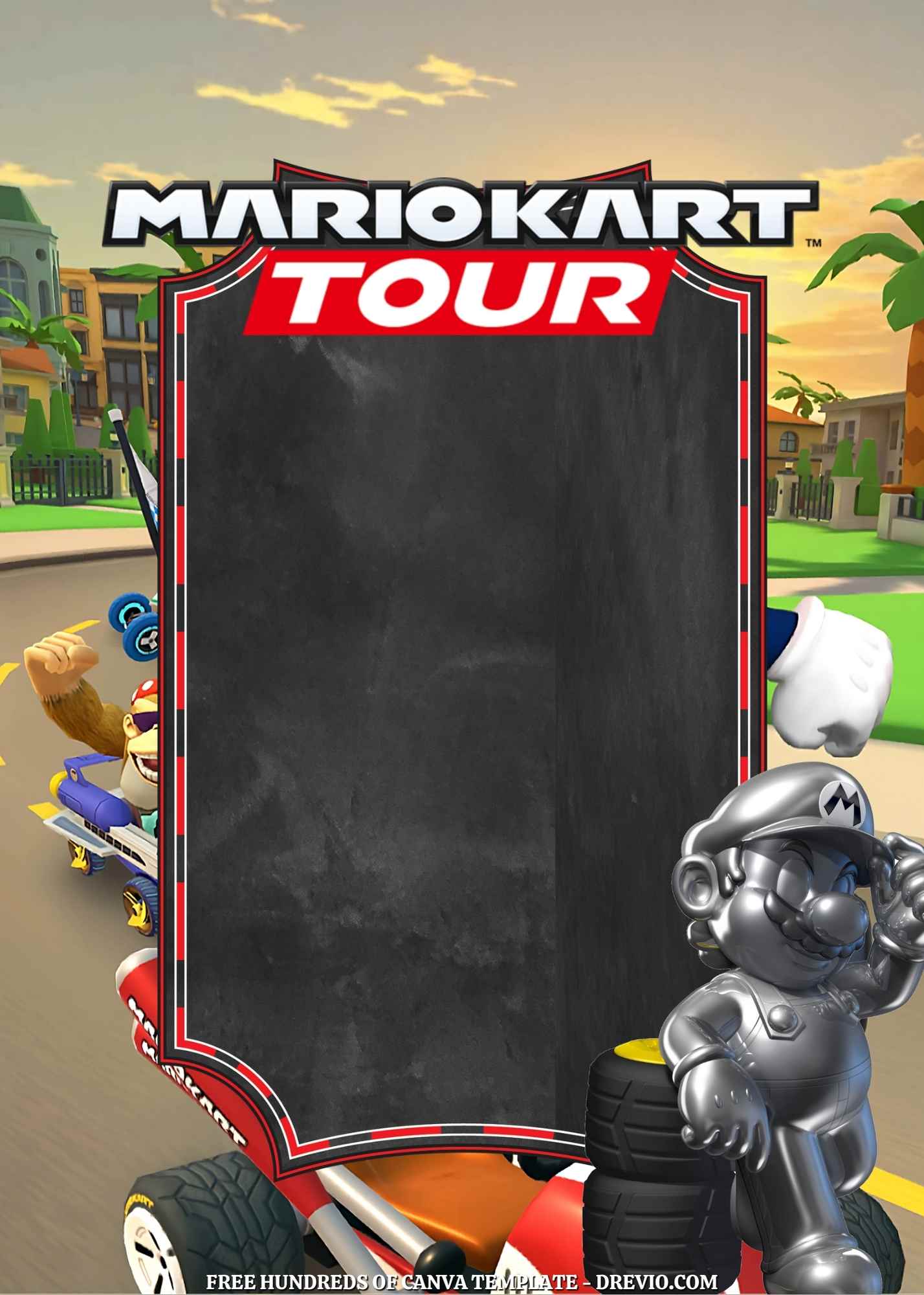 12+ FREE Mario Kart Tour Invitation Templates