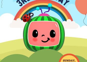 8+ Cocomelon Rainbow Party Canva Birthday Invitation Templates One