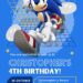 8+ Run With Sonic Canva Birthday Invitation Templates One