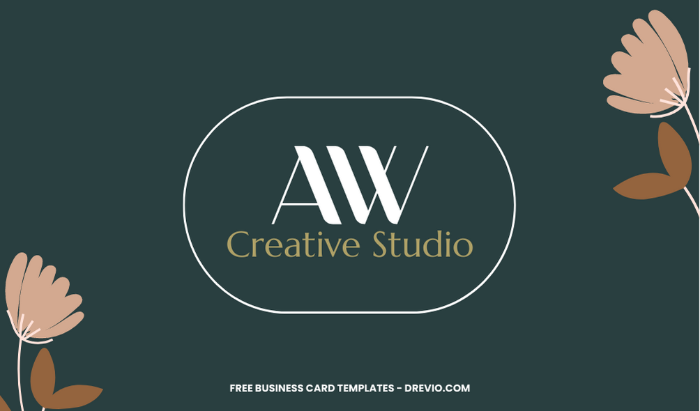 Creative Studio Art Business Card Templates - Editable Canva Templates H