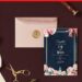 (Free Editable PDF) Elegant Moody Tulip And Lily Wedding Invitation Templates