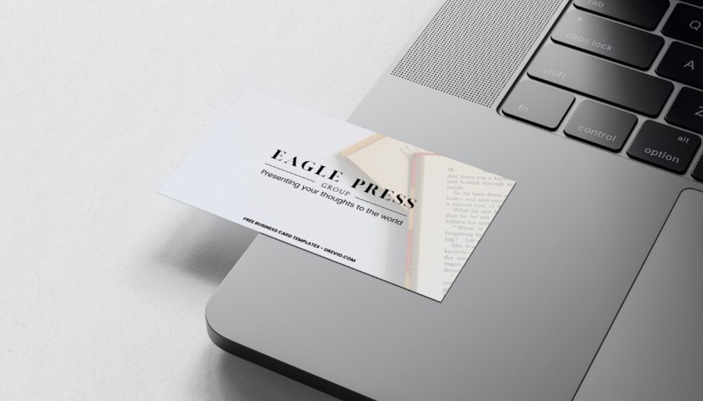 Invitation Template of Publishing Company Business Card Templates - Editable Canva Templates 12