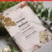 (Free Editable PDF) Splendid Rustic Wedding Invitation Templates with primrose