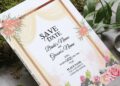 (Free Editable PDF) Splendid Floral Arch Frame Wedding Invitation Templates