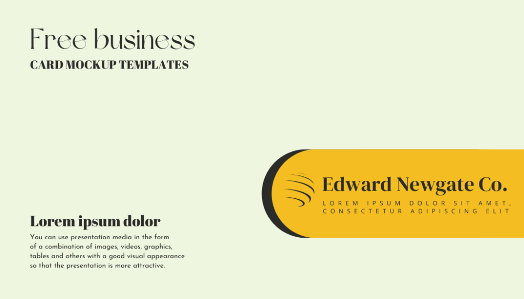 Bespoke Business Card Templates - Editable Canva Templates with modern vintage fonts