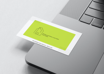 Minimal Interior Design Business Card Templates - Editable Canva Templates