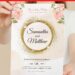 (Free Editable PDF) Shimmering Gold And Floral Wedding Invitation Templates