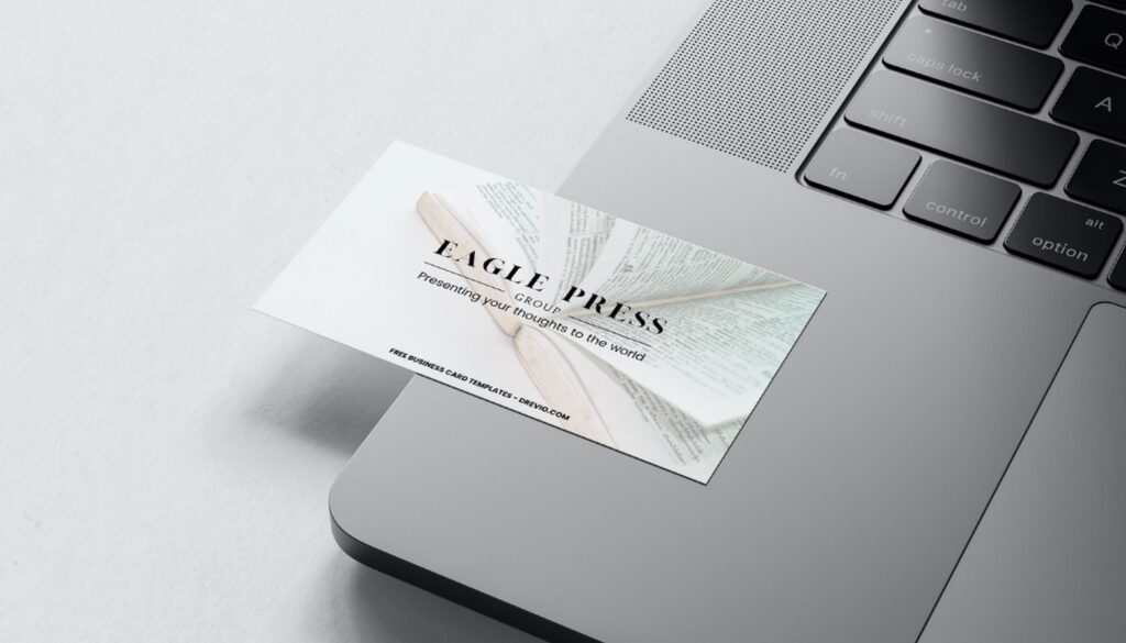 Invitation Template of Publishing Company Business Card Templates - Editable Canva Templates 10