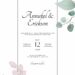 Invitation Template of 16+ Watercolor Pink Floral Leaves Canva Wedding Invitation Templates 12