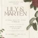 Free Editable Vintage Dark Roses Floral Wedding Invitation