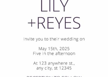 20+ Watercolor Purple Blue Floral Canva Wedding Invitation Templates