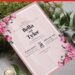 (Free Editable PDF) Blissful Watercolor Peony Floral Wedding Invitation Templates