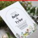 (Free Editable PDF) Beautiful Floral & Greenery Wedding Invitation Templates
