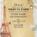 (Free Editable PDF) Oh La-La Paris Birthday Party Invitation Templates