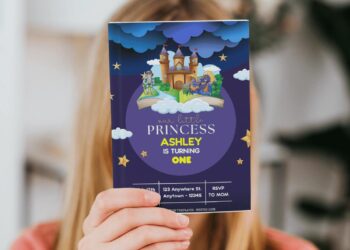 (Free Editable PDF) Twilight Princess Birthday Invitation Templates