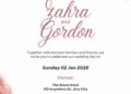 Free Editable Rose Gold Glitter Ink Splash Wedding Invitation