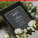 (Free Editable PDF) Dusty Watercolor Lily Wedding Invitation Templates