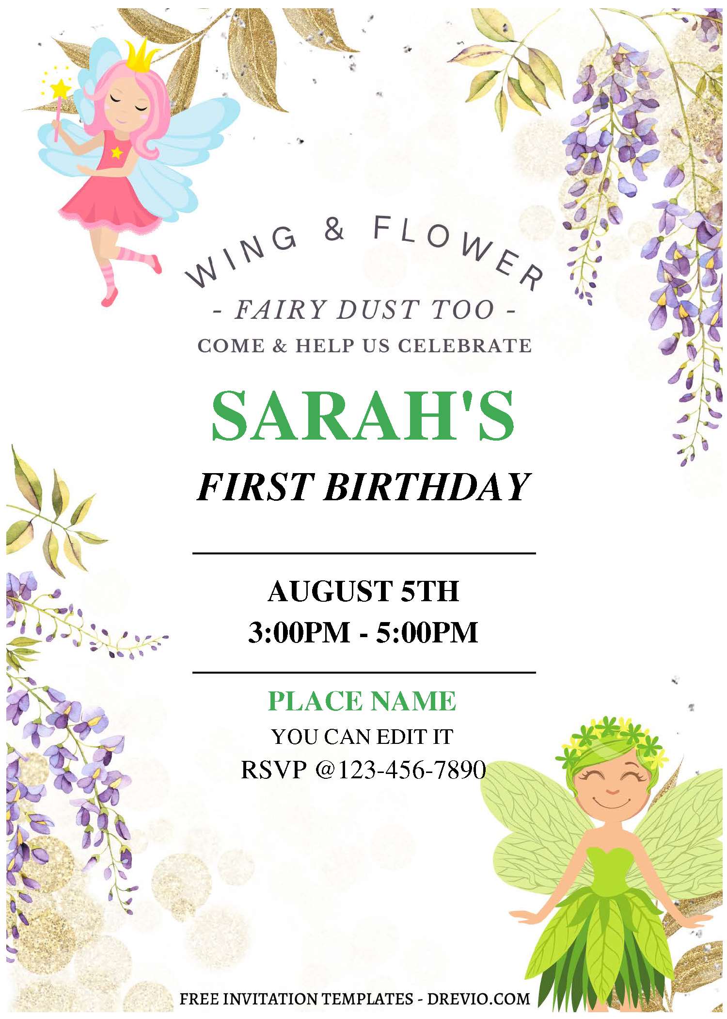 free-editable-pdf-enchanted-floral-fairy-garden-birthday-invitation
