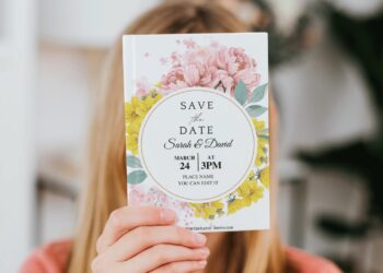 (Free Editable PDF) Exquisitely Stunning Floral Wedding Invitation Templates