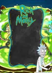 18+ Rick And Morty Canva Birthday Invitation Templates - Drevio : Free ...