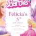 Free Editable Barbie Birthday Invitation