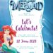 Free Editable The Little Mermaid Birthday Invitation