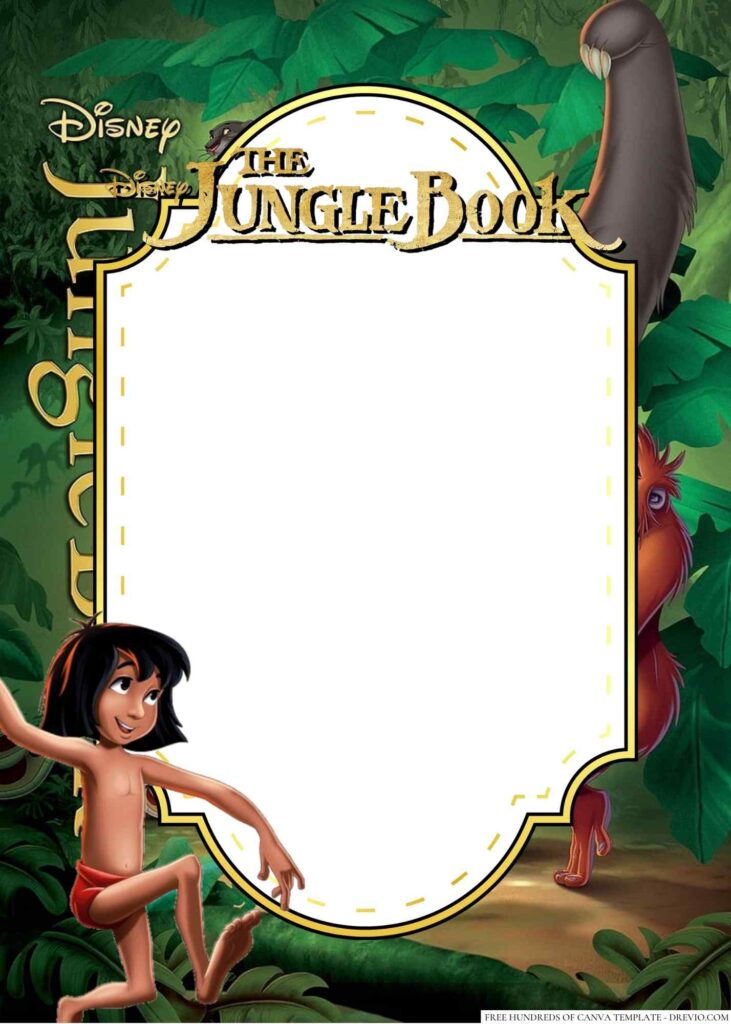 jungle book border