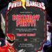 Free Editable Power Rangers Birthday Invitation