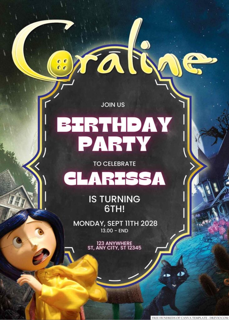 21 Coraline Birthday Ideas  coraline, birthday, coraline jones