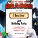 Free Editable How to Train Your Dragon Birthday Invitation